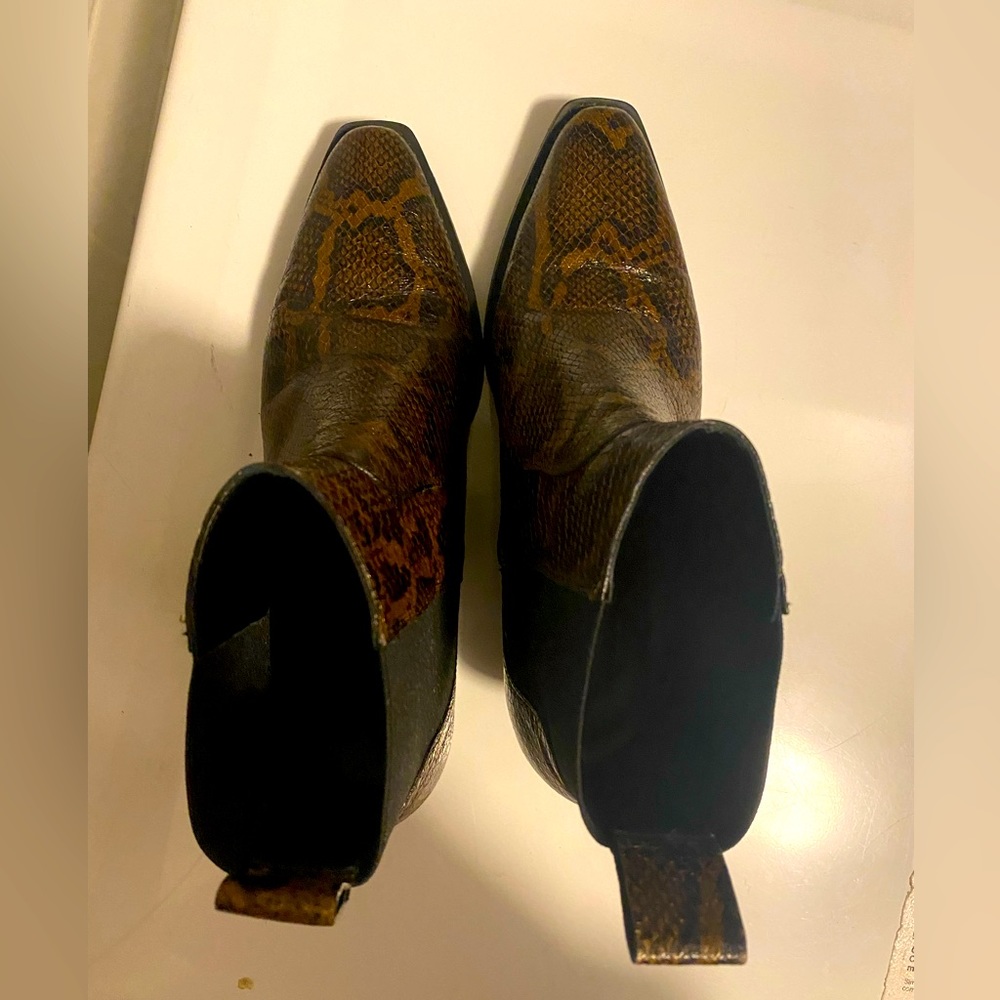 COPY - Everlane Italian Leather Snakeskin Boot - Picture 7 of 8